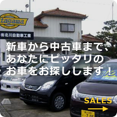 新車から中古車まで、あなたにピッタリのお車をお探しします!